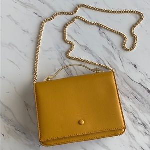 Adorable mustard colored purse